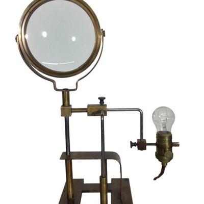 Brass & Steel Steam Punk Lamp
17.5 x 6.5 x 7
Estimate:  $200-$300
