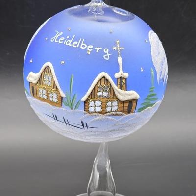 Large Heidelberg Souvenir Ornament on Stand