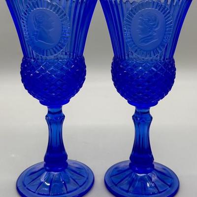 Avon Bicentennial George & Martha Washington Stems