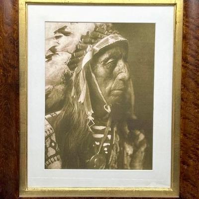 Framed Photo- Oglala Lakota Sioux Chief Red Cloud