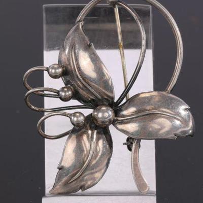 sterling brooch