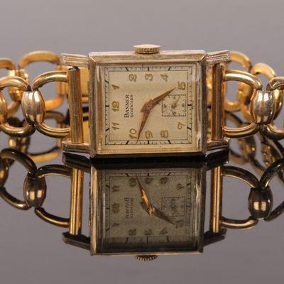 Banner Stevenson Art Deco Tank Watch