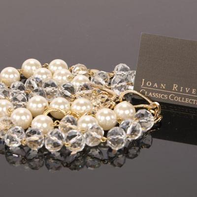 Joan Rivers beaded necklace