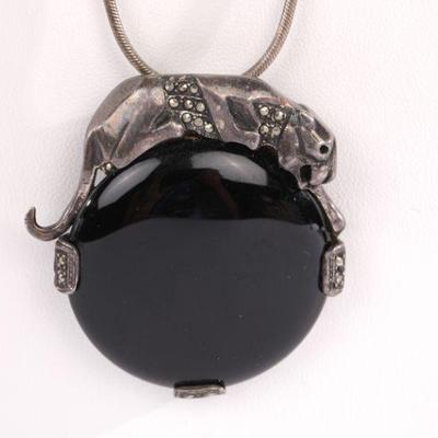 Art Deco Panther brooch/pendant