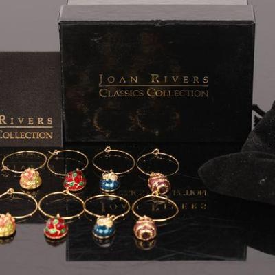 Joan Rivers Wine Charm Set