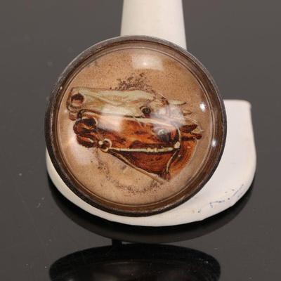 Vintage Saddle Ornament