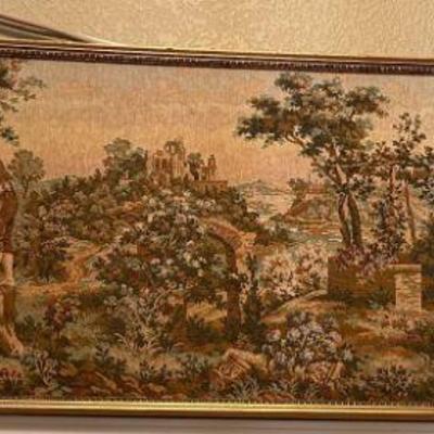 Vintage Tapestry - Framed