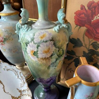 French Limoges Vase (Rare)