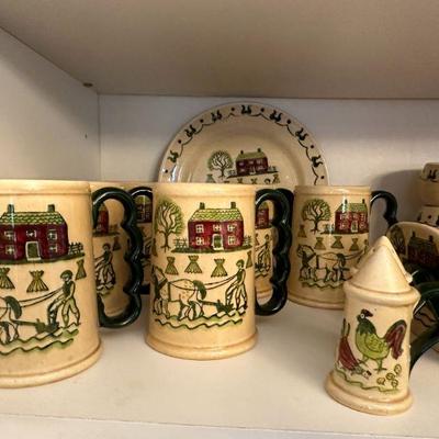 Metlox pottery “Homestead Provincial” Dinnerware
