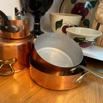 French Copper Pots & Pans
