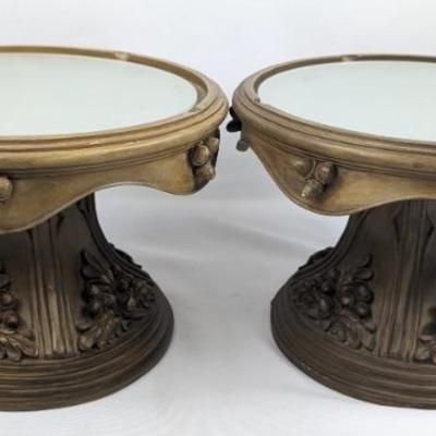 #55 • Pair of Handmade Cake Pedestal with Tempered Glass
WWW.LUX.BID