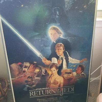 Star Wars Return of the Jedi movie poster