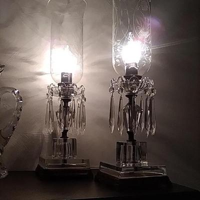 Stunning mantle lamps