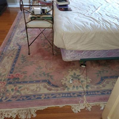ROSE FLORAL FRENCH STYLE AREA RUG