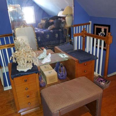 ATTIC BEDROOM FURNITURE 1940'S