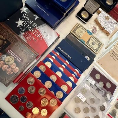 various mint proof sets