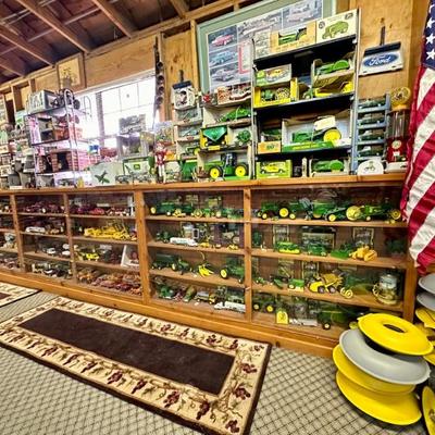 We have tried to sort the die cast into some order - here is the section for John Deere collectors 