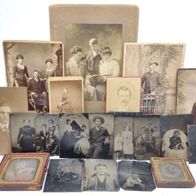 (22) Daguerreotype, Ambrotype & Tintype Portraits