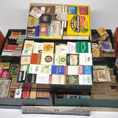 Collection of Vintage Advertising Matchbooks