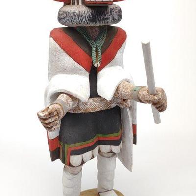 E. Adams Hopi Kachina Doll Sculpture (Ogre)