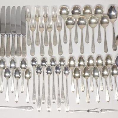 93 pc Stieff Sterling Silver Betsy Patterson Set