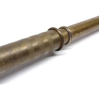 Vintage Indian Brass Fire Extinguisher Hand Pump