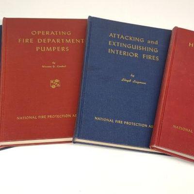 1953 National Fire Protection Training Book Set