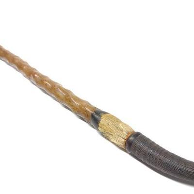 19th C. Hoof & Horn Cane / Walking Stick