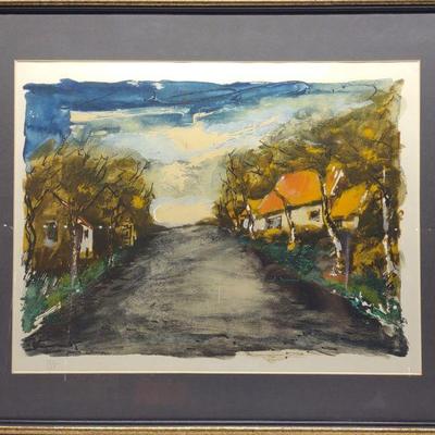 After Maurice de Vlaminck Numbered Art