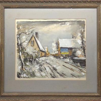 After Maurice de Vlaminck Numbered Art