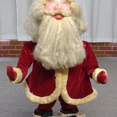 1950's Animatronic Santa Store Display (31" Tall)