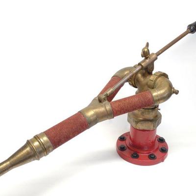 Antique New York Fire Boat Water Cannon (M.H Hart)