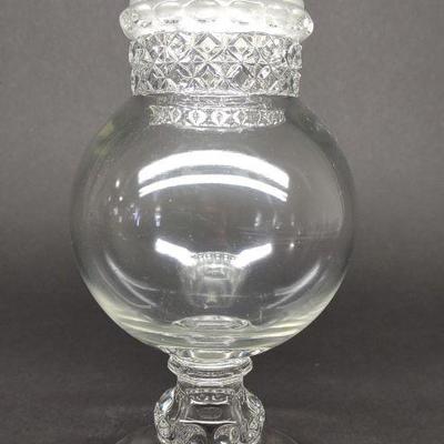 Dakota Globe Candy Show Jar W/ Lid