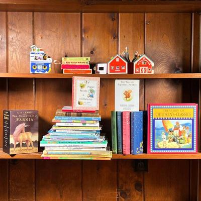 CHILDREN’S LITERATURE | Kids literature such as Mary Poppins, Chicka Chicka Boom Boom, Dr. Seuss, Goodnight Moon, Old MacDonald's...