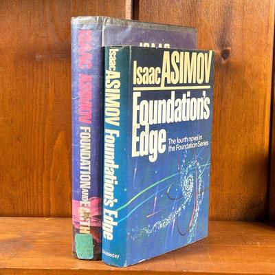 (2PC) FIRST EDITIONS OF ISAAC ASIMOV’S FOUNDATION NOVELS | Including "Foundation and Earth" and "Foundations Edge",...