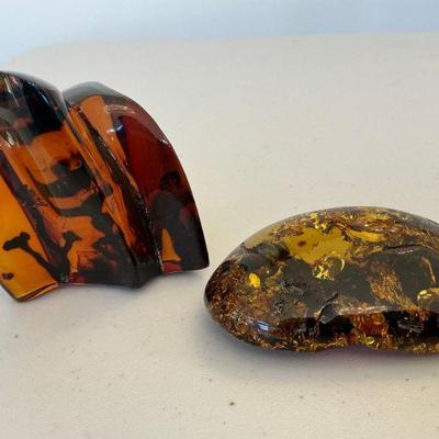 Authentic Amber with Inclusions