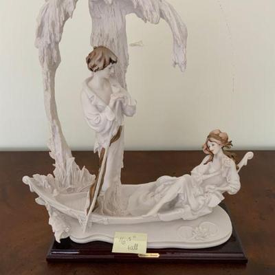 One of several Giuseppe Armani statues