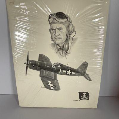 WW2 Airplane Etching