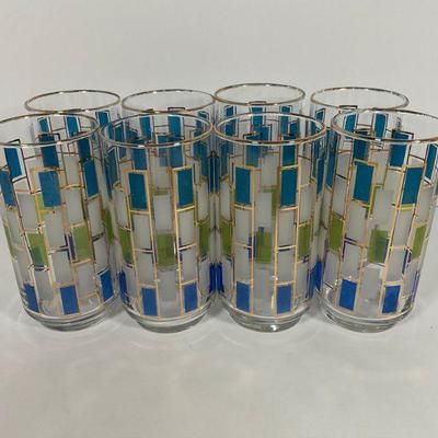 MCM Style Tall Glasses