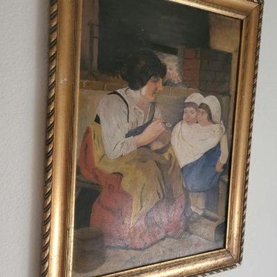 Original oils & prints throughout
