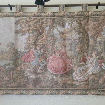 A tapestry (straight out of Bridgerton)