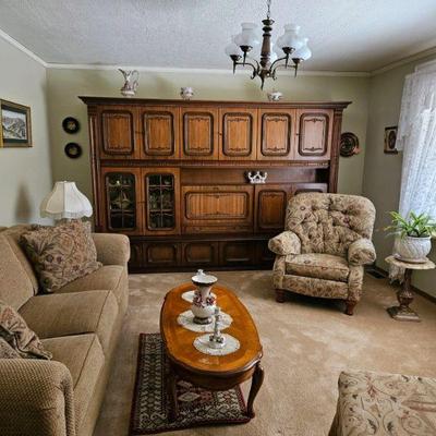 German shrunk (available pre-sale) and matching living room furniture
