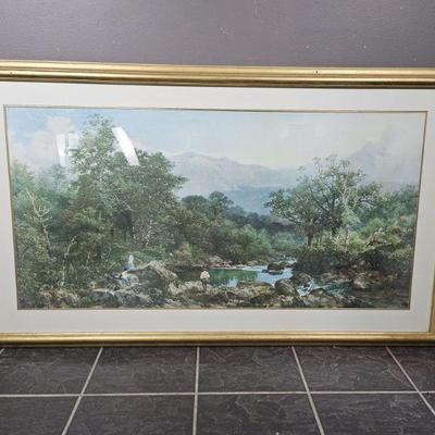 Lot 547 | Vtg Walter Williams "Peaceful Glade" Print
