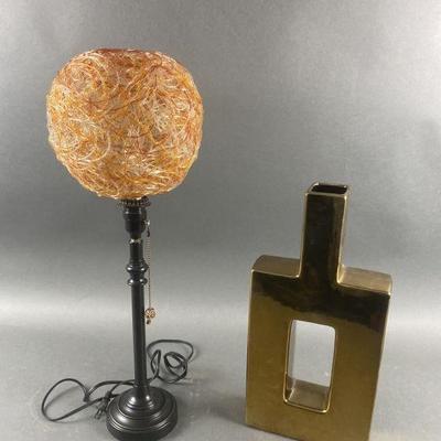 Lot 450 | Spaghetti Pendant Light Lamp & More
