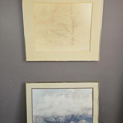 Lot 542 | Vtg William Plante Framed Print & More!
