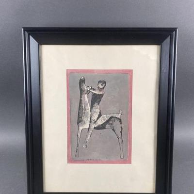 Lot 430 | Marino Marini Italian Modern Cubism Litho
