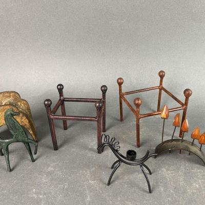 Lot 385 | Metal Table Decor
