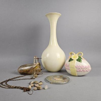 Lot 347 | Vintage Signed Pottery, Blown Glass & More!
