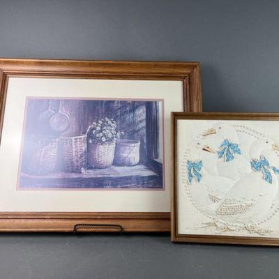 Lot 260 | Large Print & Framed Embroidery
