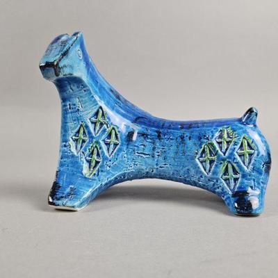 Lot 291 | Vintage Italian Bitossi Rimini Blu Glaze Horse
